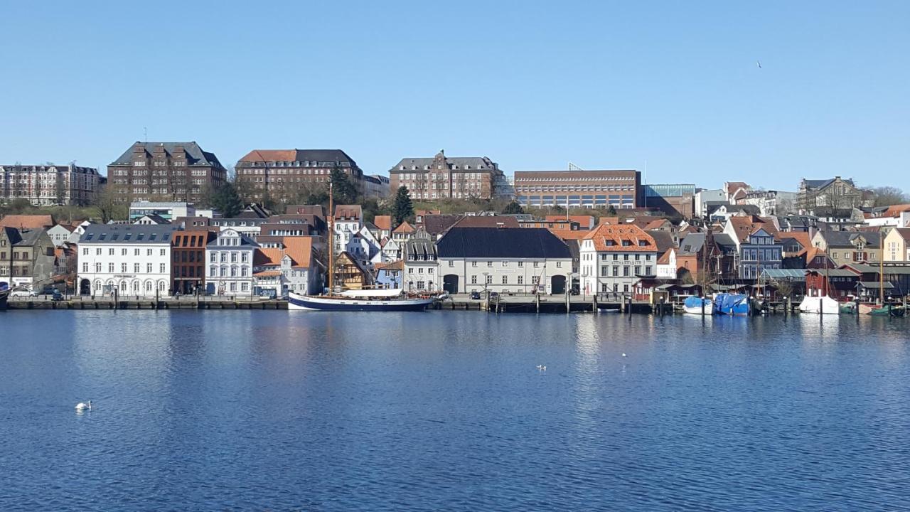 Apartmán Loft 5 - Urlaub Direkt An Der Foerde Flensburg Exteriér fotografie